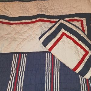 Pottery Barn Kids Crib Quilt and Sham